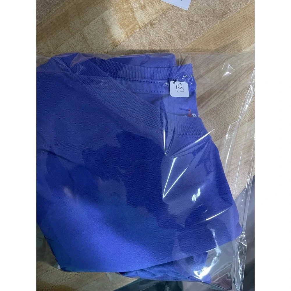 Jordan Mens T-Shirt XL Purple Short Sleeve Graphic Print Camisa Cotton